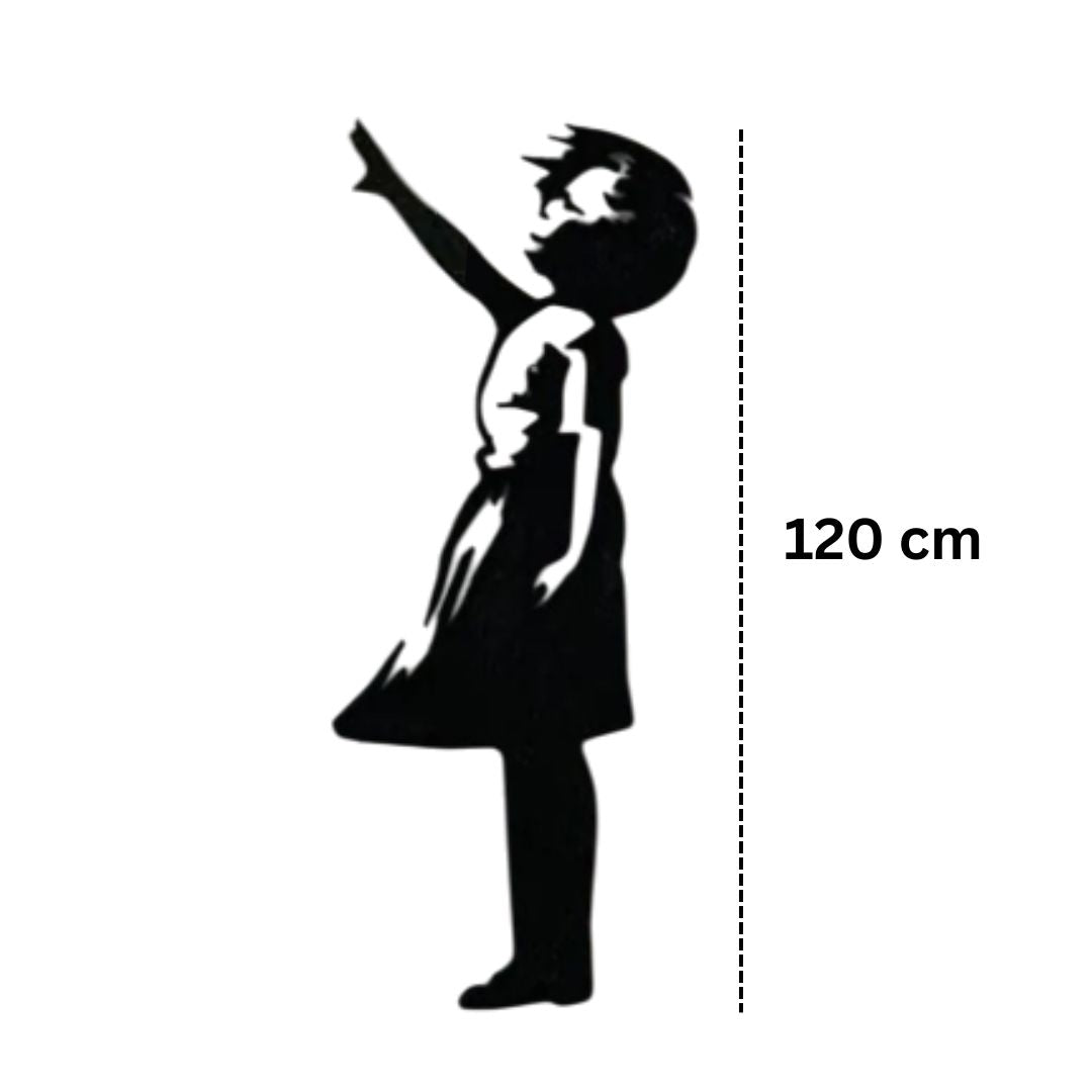 Fille au ballon de Banksy – Personnalisation Madame Boussiquot