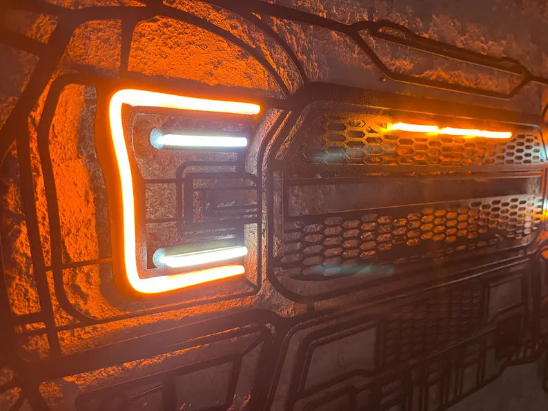 Déco murale métal Ford F150 LED