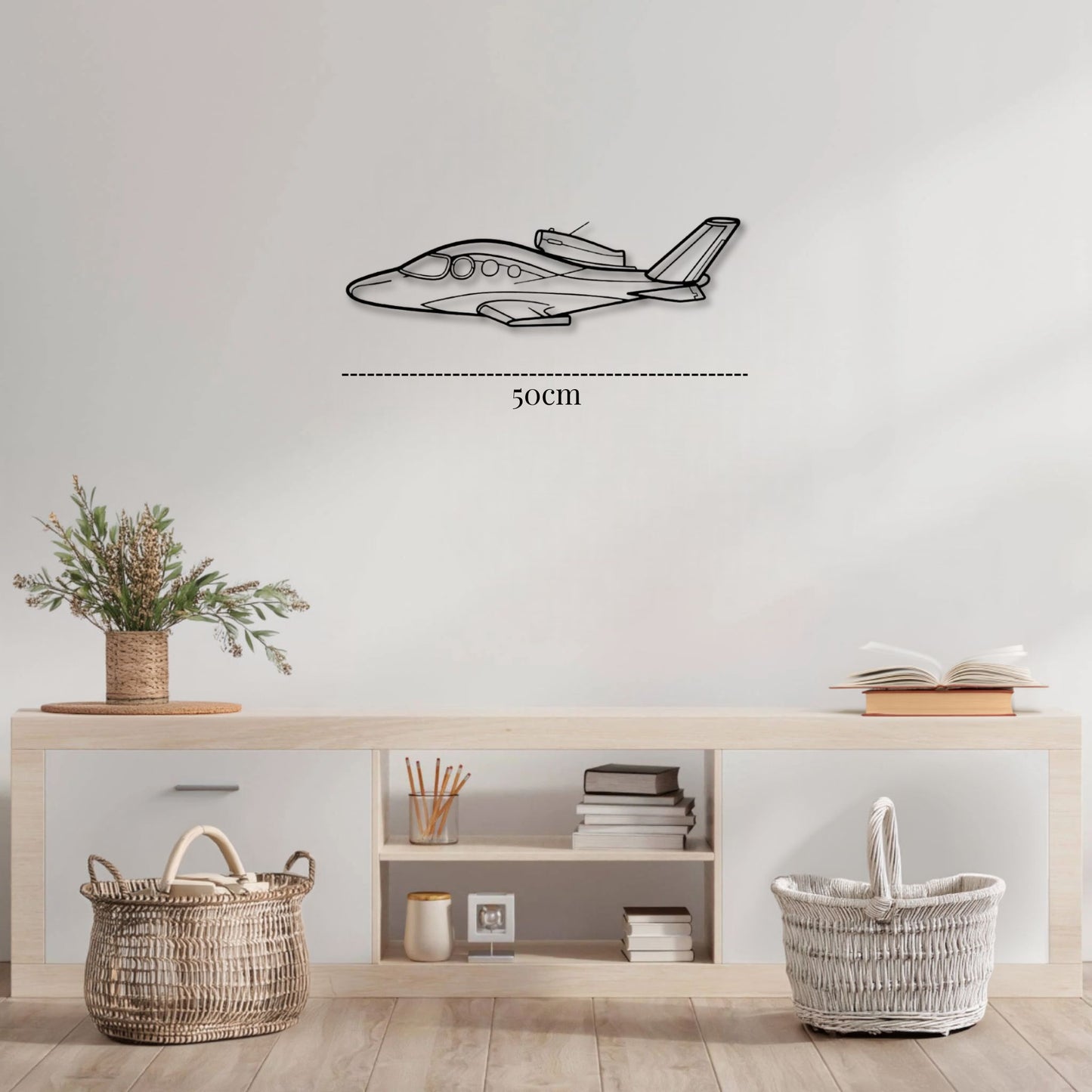 Décoration Avion en métal personnalisée