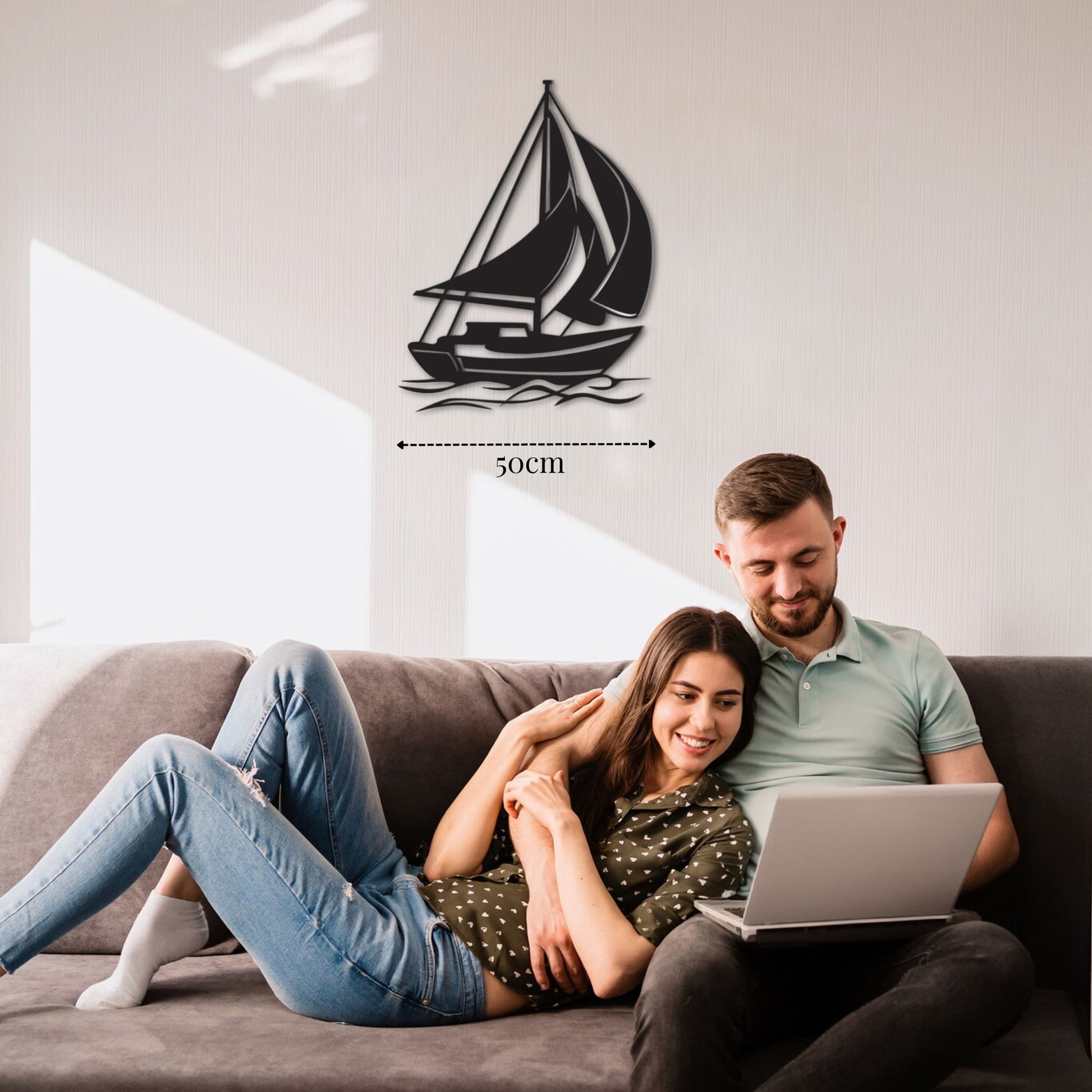 Décoration Bateau Murale Métal PrecisionMetal