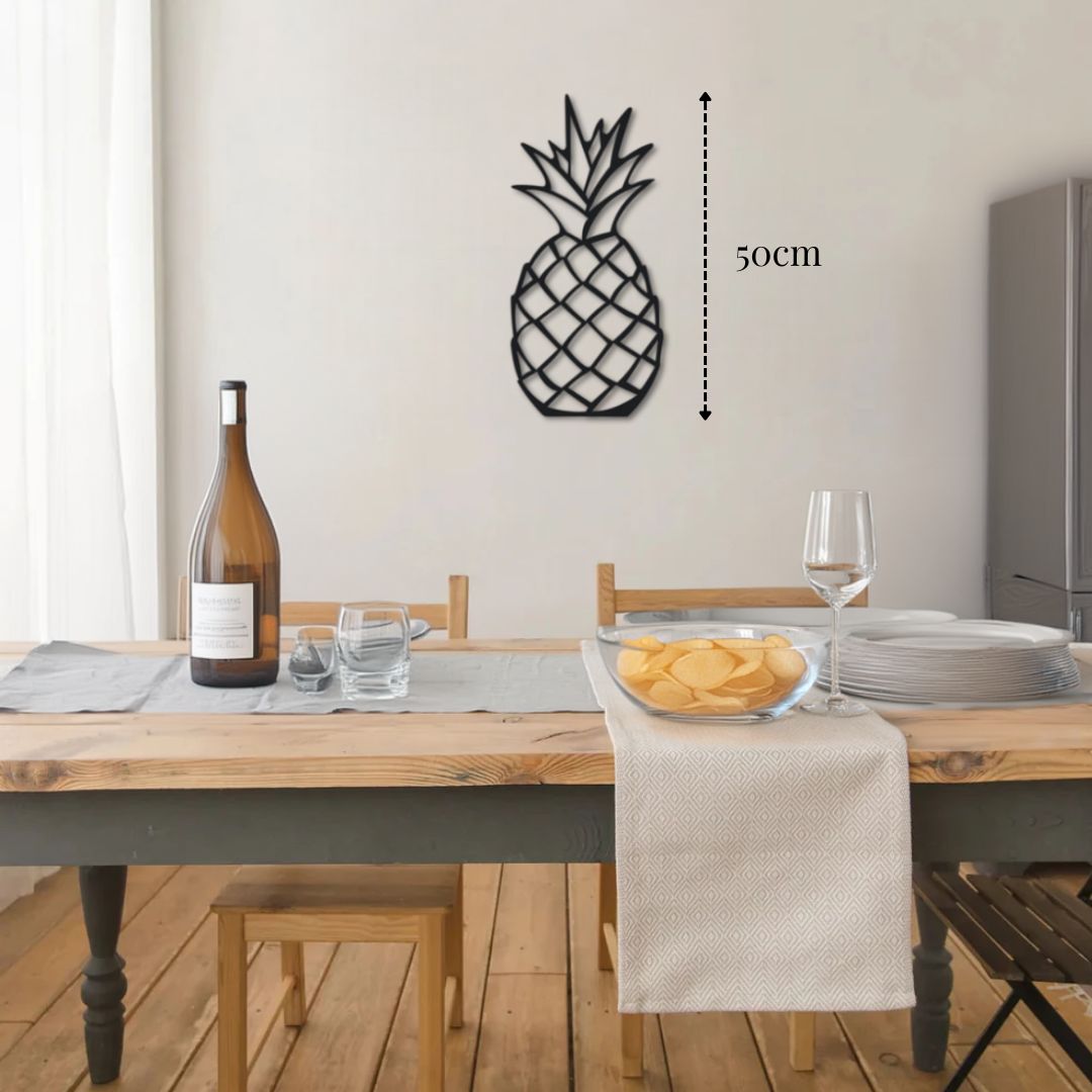 Décoration Métal Ananas PrecisionMetal