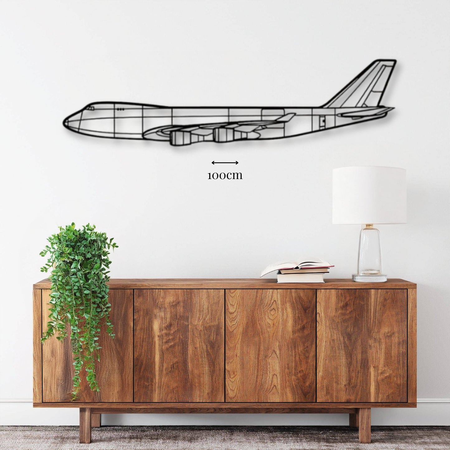 Décoration murale Avion Boeing 747-400F