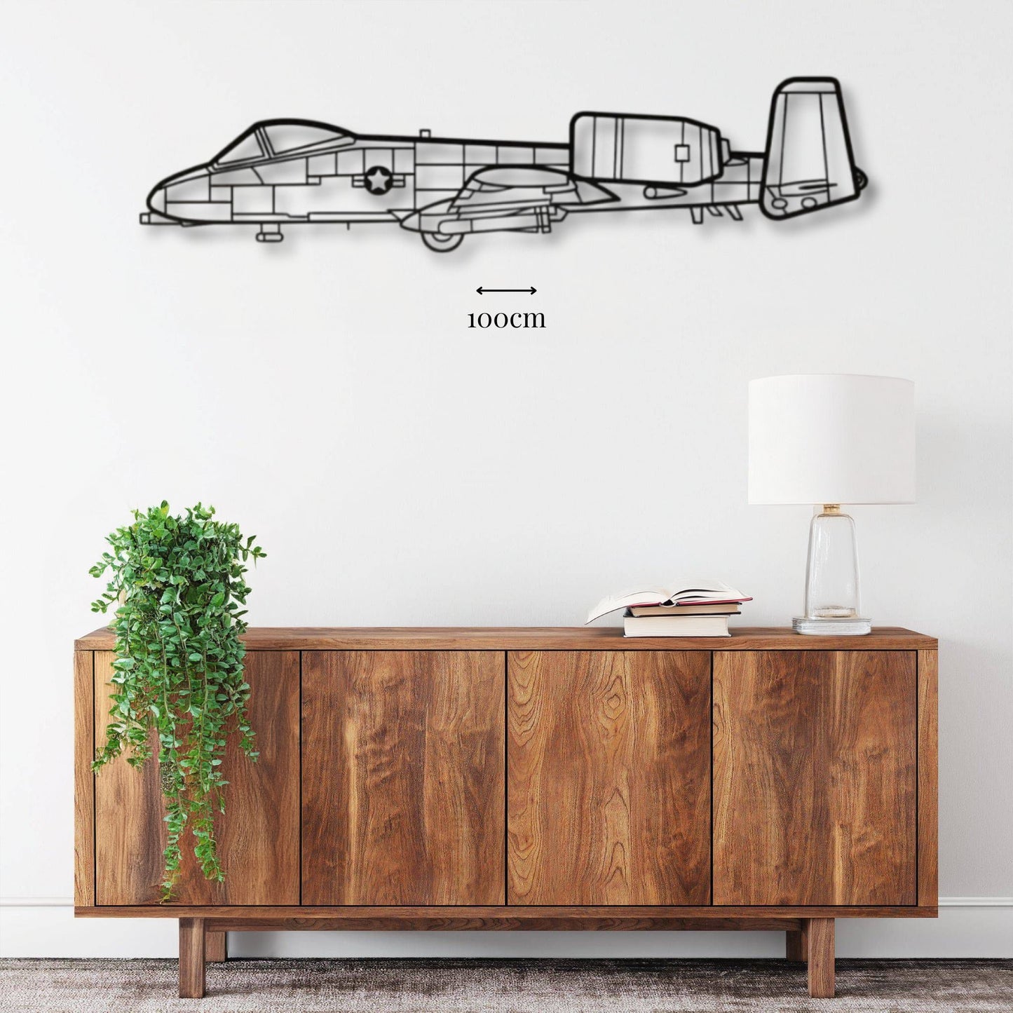 Décoration murale Avion Fairchild Republic A-10 Thunderbolt II