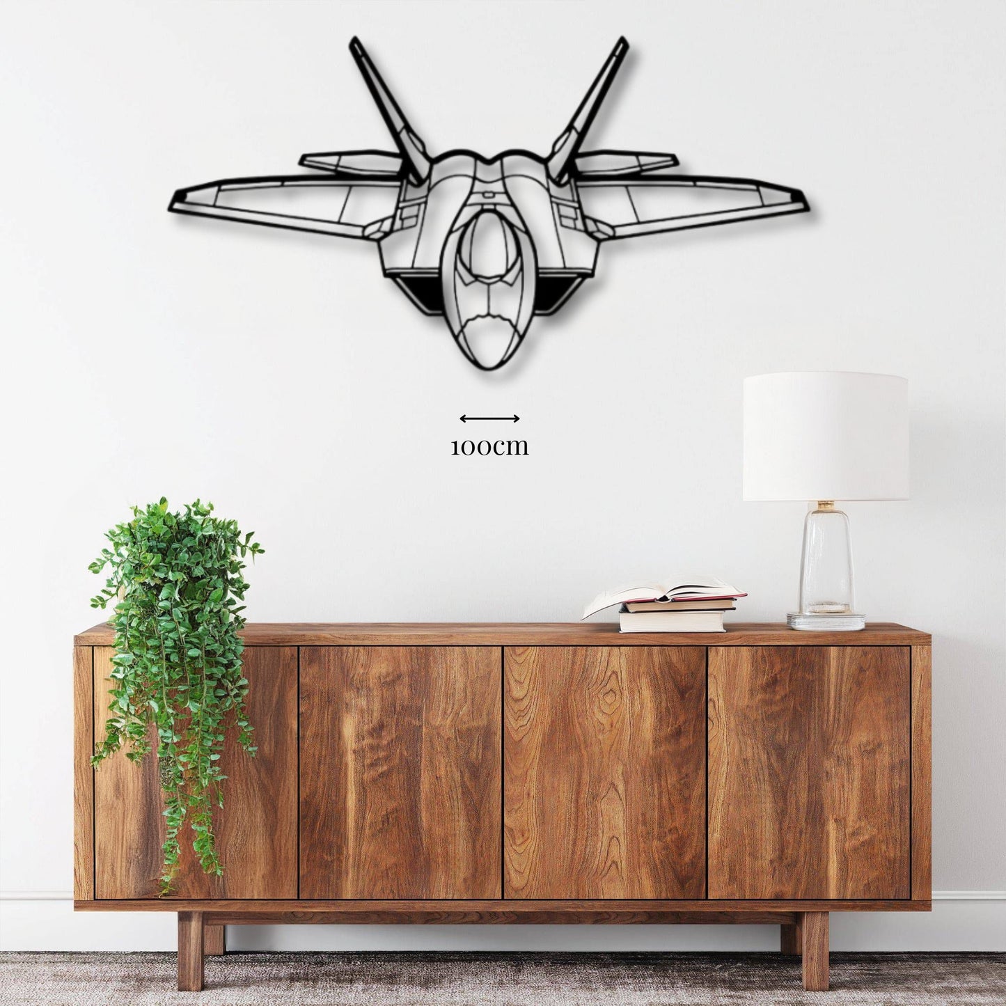 Décoration murale Avion Lockheed Martin F-22 Raptor