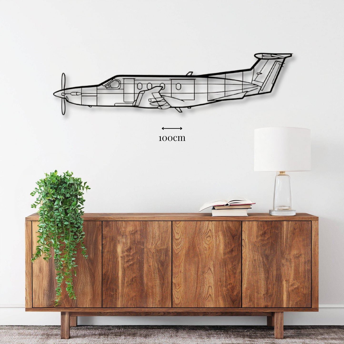 Décoration murale Avion Pilatus PC-12