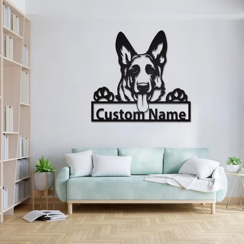 Décoration Murale Berger Allemand PrecisionMetal