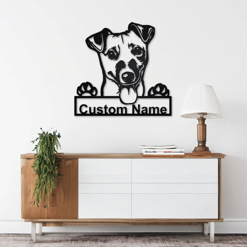 Décoration Murale Chien Jack Russel PrecisionMetal