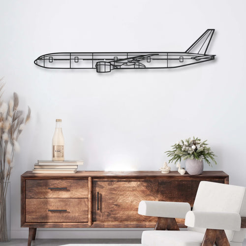 Décoration murale métal Avion Boeing 777-300ER Precision