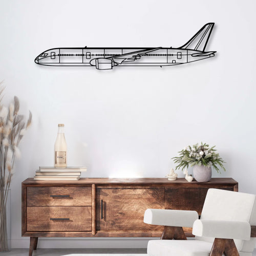 Décoration murale métal Avion Boeing 787 Dreamliner