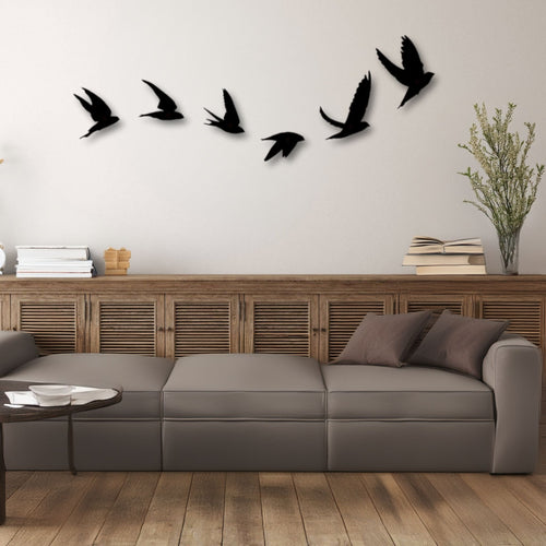 Décoration murale métal Hirondelle Precision