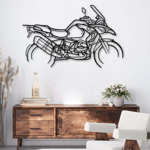 Décoration murale métal Moto BMW GS Enduro Precision