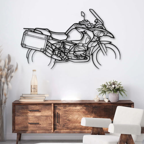 Décoration murale métal Moto BMW R1200 GS Adventure Precision