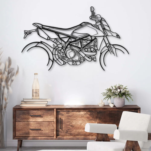 Décoration murale métal Moto Ducati Hypermotard 950 RVE PrecisionMetal