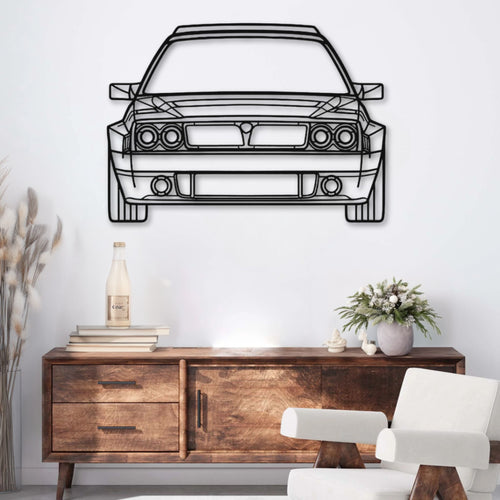 Décoration murale métal Voiture Lancia Delta Futurista PrecisionMetal