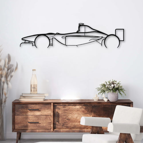 Décoration murale métal Voiture Lola B02/50 PrecisionMetal