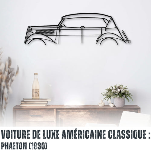 Décoration murale métal Voiture Phaeton (1930)