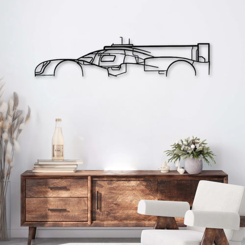 Décoration murale métal Voiture Porsche 919 Hybrid PrecisionMetal