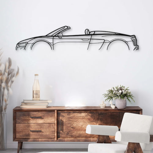 Décoration murale métal Voiture R8 Spyder Mk2 PrecisionMetal