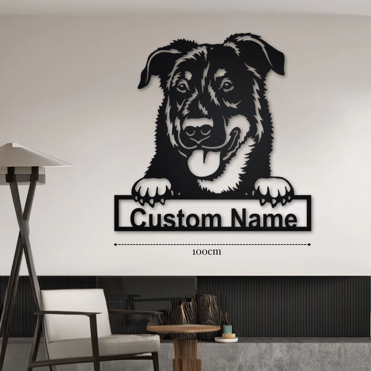 Décoration Murale pour Chien Beauceron PrecisionMetal