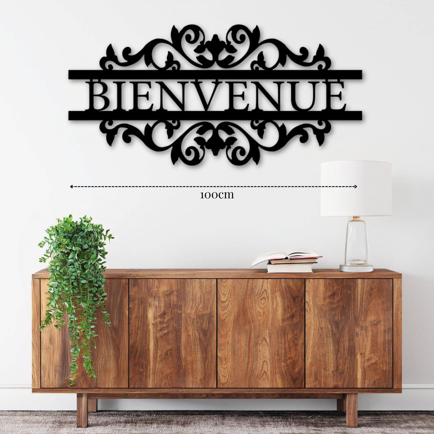 Décoration Murale pour Extérieur en Métal PrecisionMetal