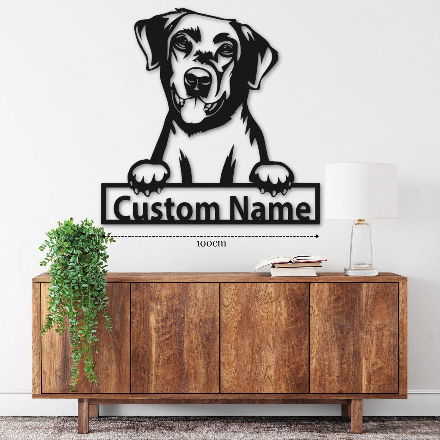 Décoration Murale pour Labrador PrecisionMetal