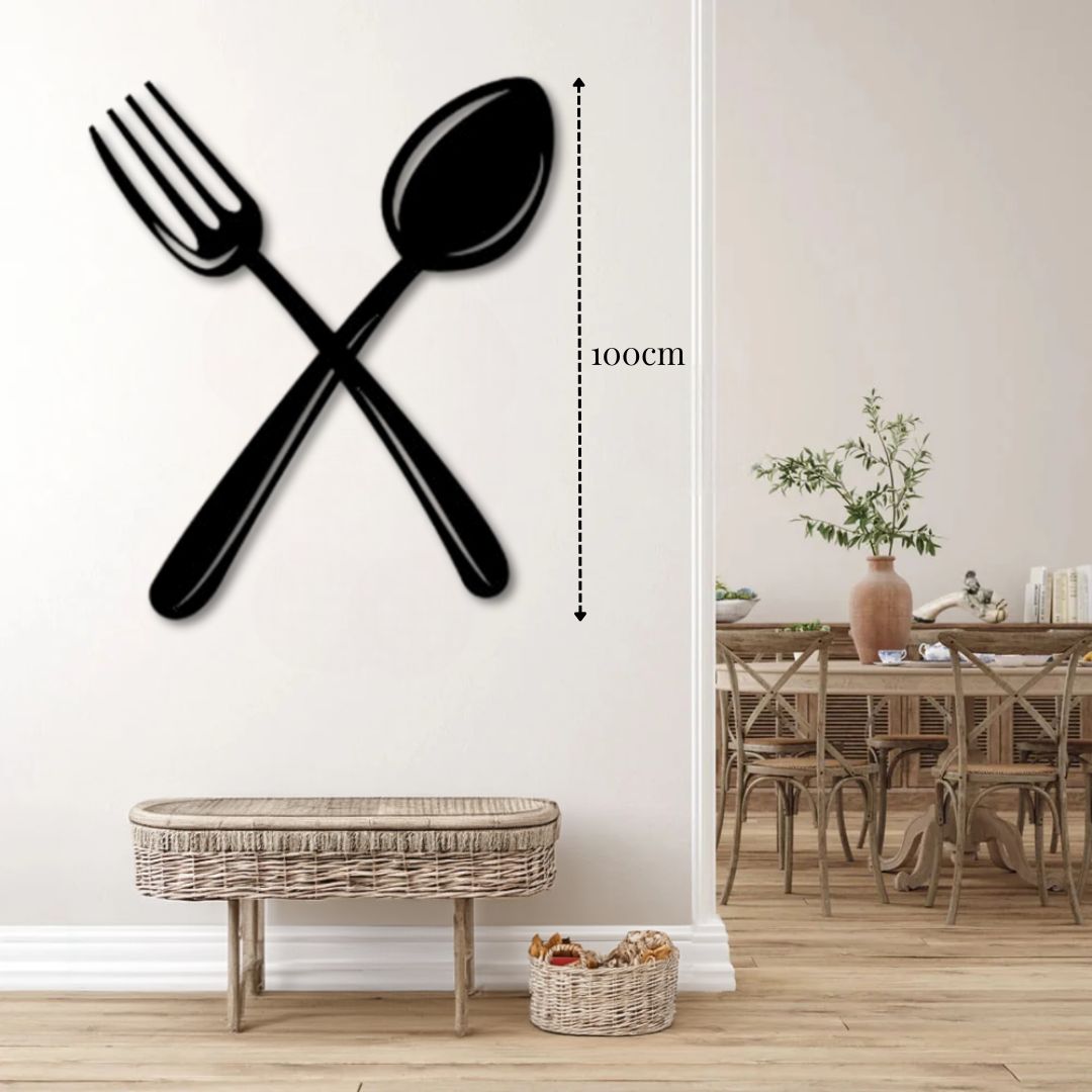 Décoration Murale pour Murs de Cuisine PrecisionMetal