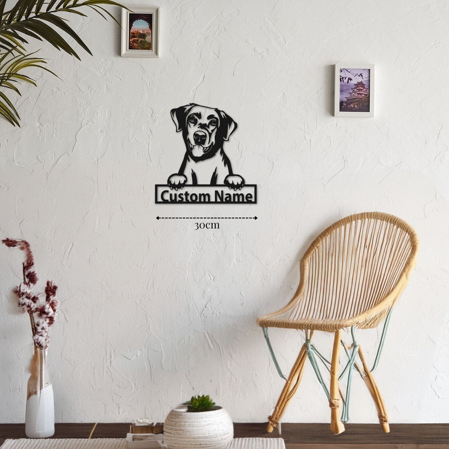 Petite Décoration Murale Labrador PrecisionMetal