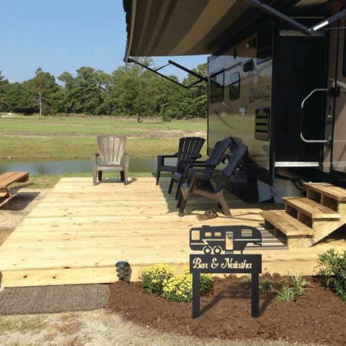 Decoration Camping Car Metal