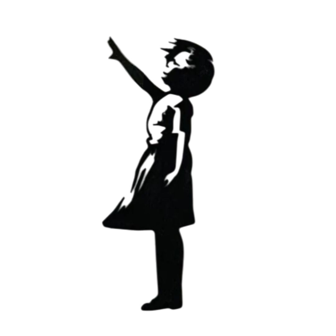 Fille au ballon de Banksy – Personnalisation Madame Boussiquot