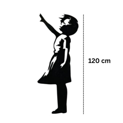 Fille au ballon de Banksy – Personnalisation Madame Boussiquot