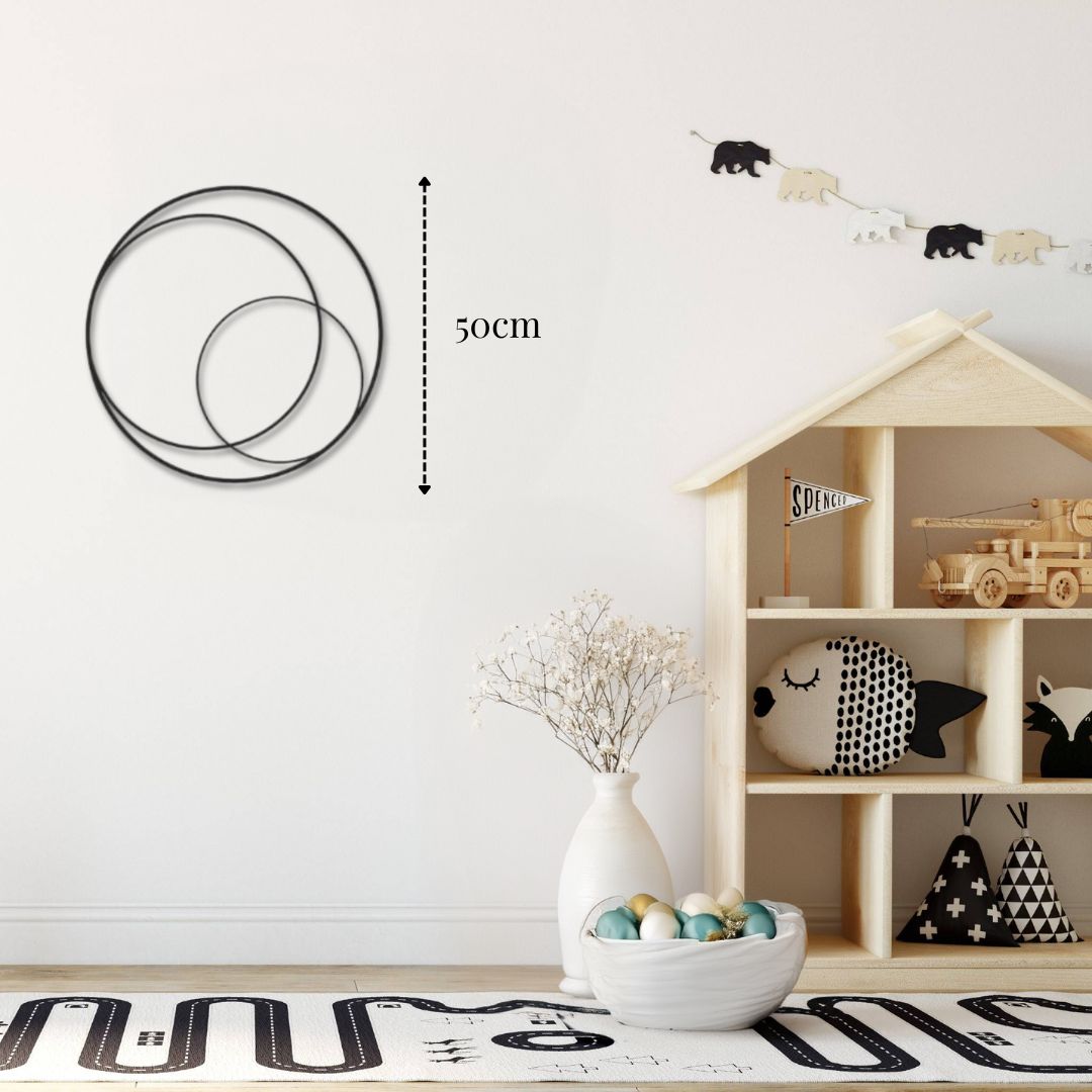 Déco Cercle Murale Métal PrecisionMetal