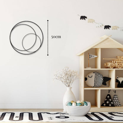 Déco Cercle Murale Métal PrecisionMetal
