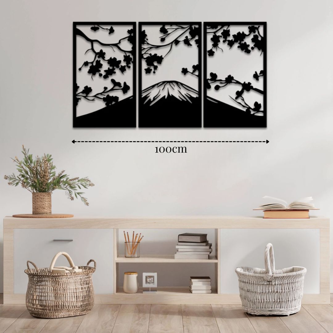 Déco murale métal extérieur
