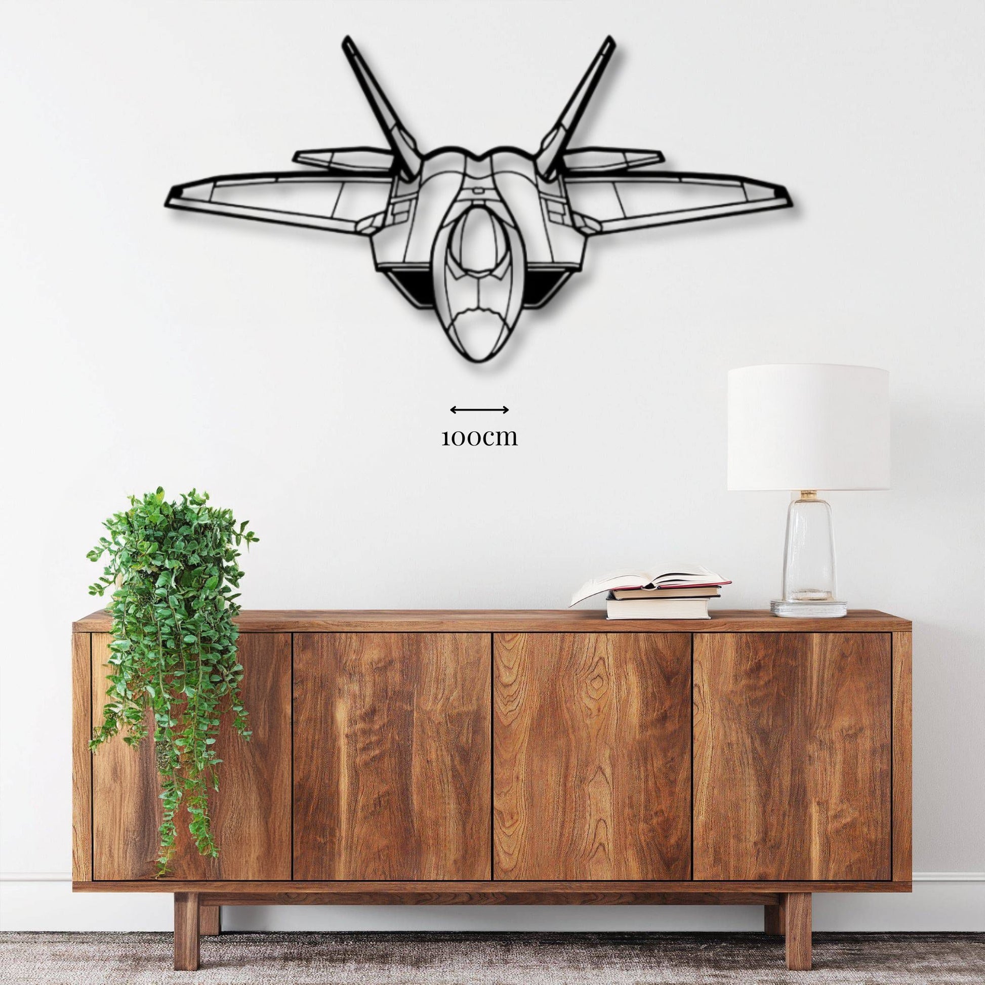 Décoration murale Avion Lockheed Martin F-22 Raptor
