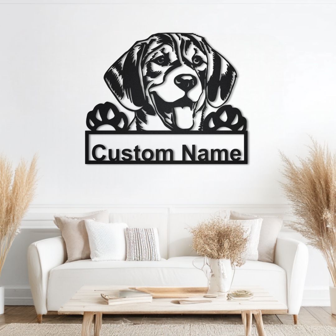 Décoration Murale Beagle PrecisionMetal