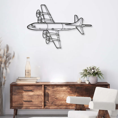 Décoration murale métal Avion Lockheed P-3C Orion Precision
