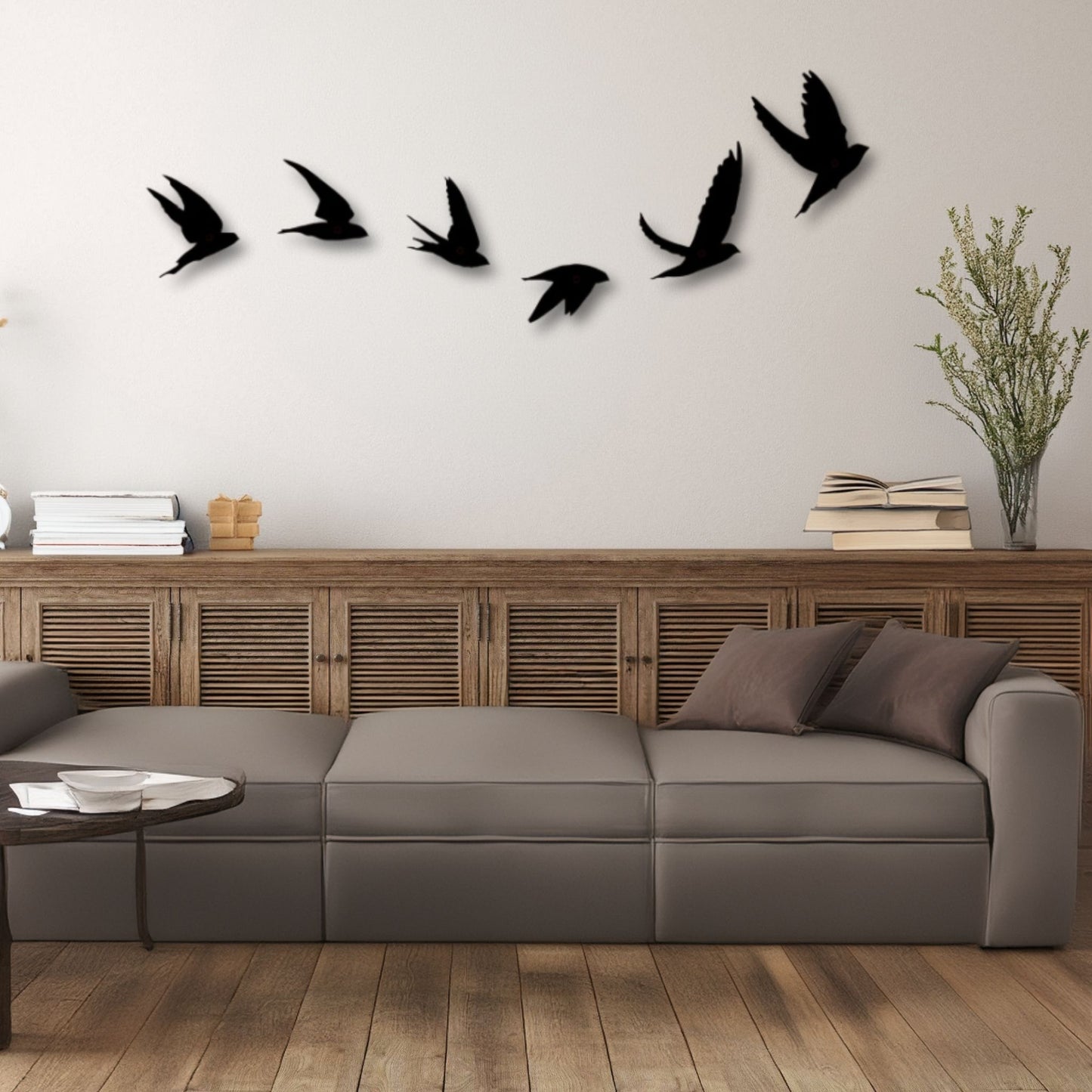 Décoration murale métal Hirondelle Precision
