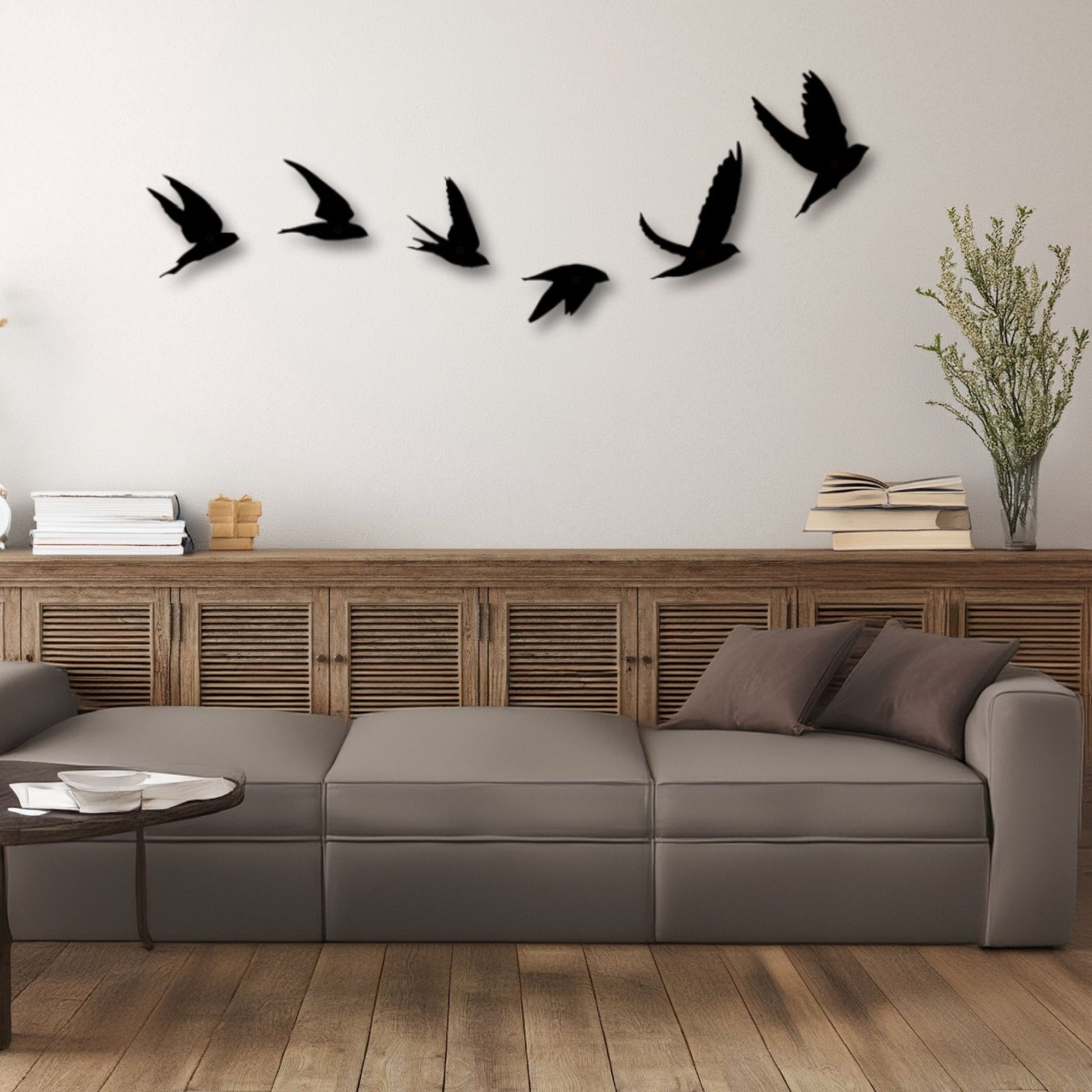 Décoration murale métal Hirondelle Precision