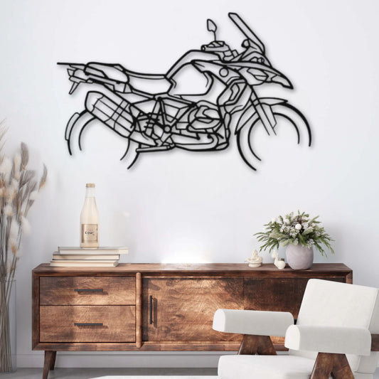 Décoration murale métal Moto BMW GS Enduro Precision