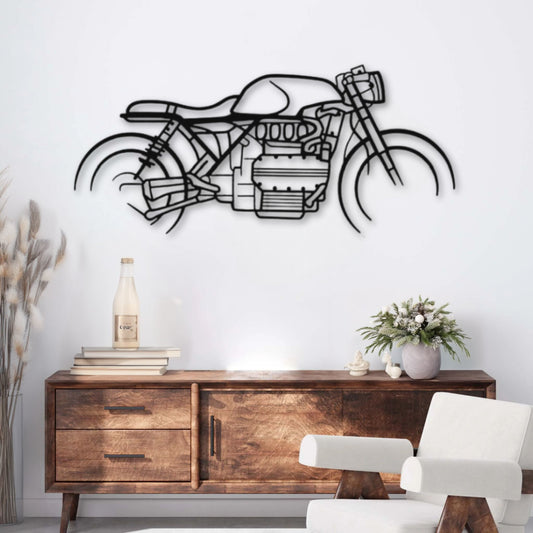 Décoration murale métal Moto BMW K1100 Café Racer Precision