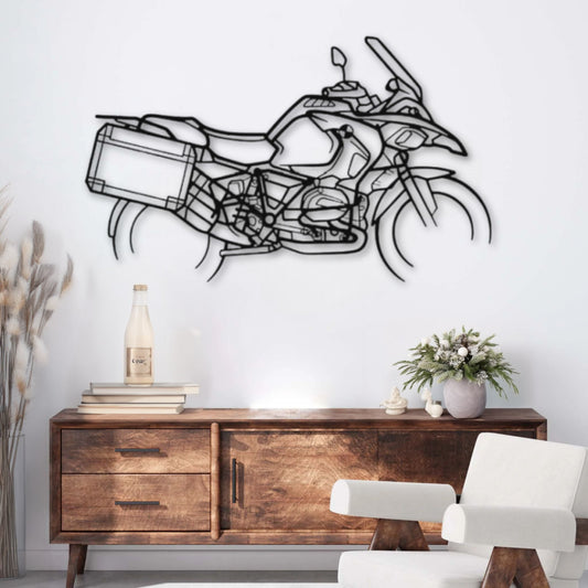 Décoration murale métal Moto BMW R1200 GS Adventure Precision