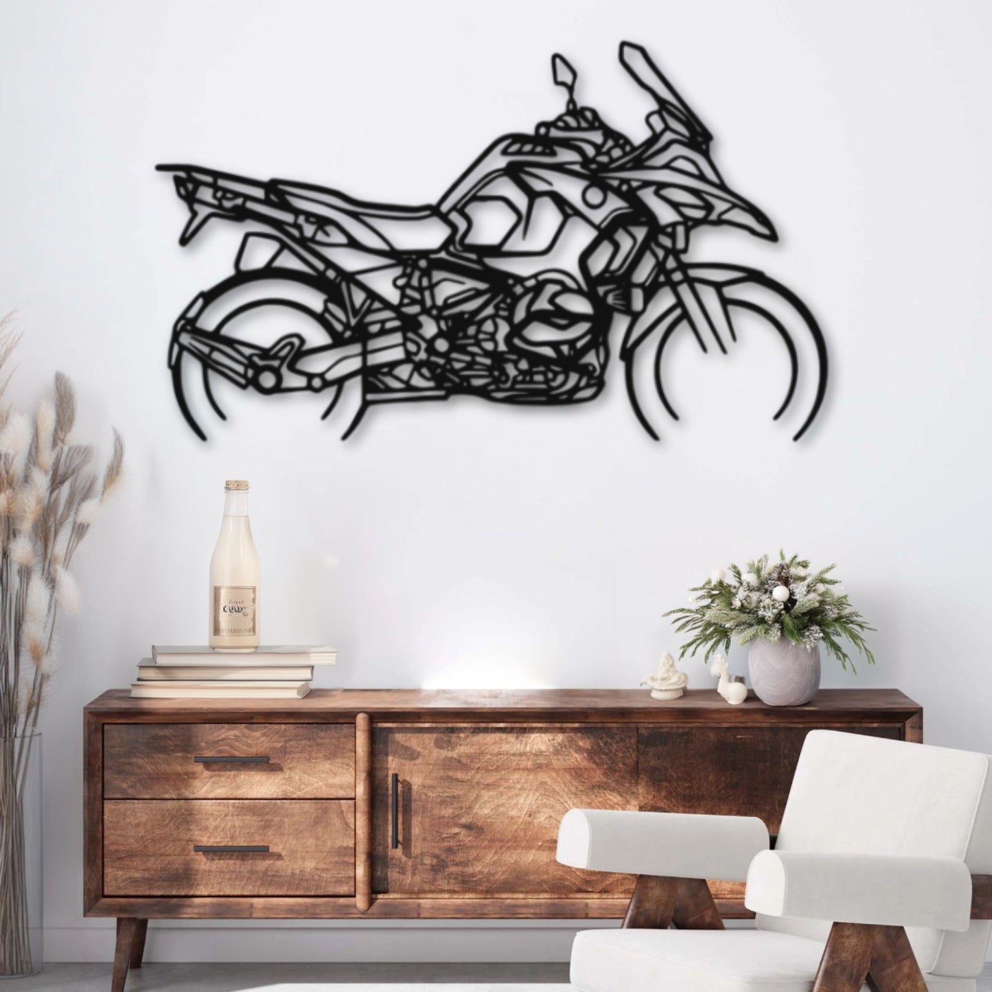 Décoration murale métal Moto BMW R1250 GS Precision