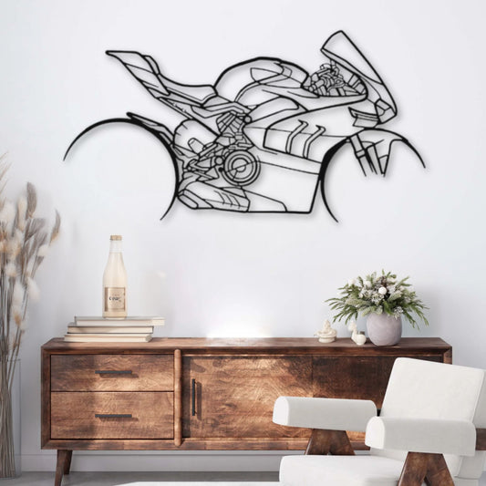 Décoration murale métal Moto Ducati Panigale V4 SP PrecisionMetal