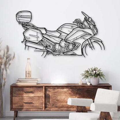 Décoration murale métal Moto Yamaha FJR1300 PrecisionMetal