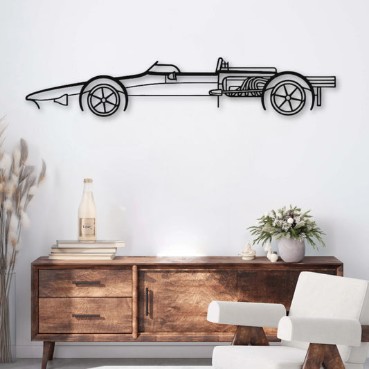 Décoration murale métal Voiture Gurney Eagle T1G PrecisionMetal