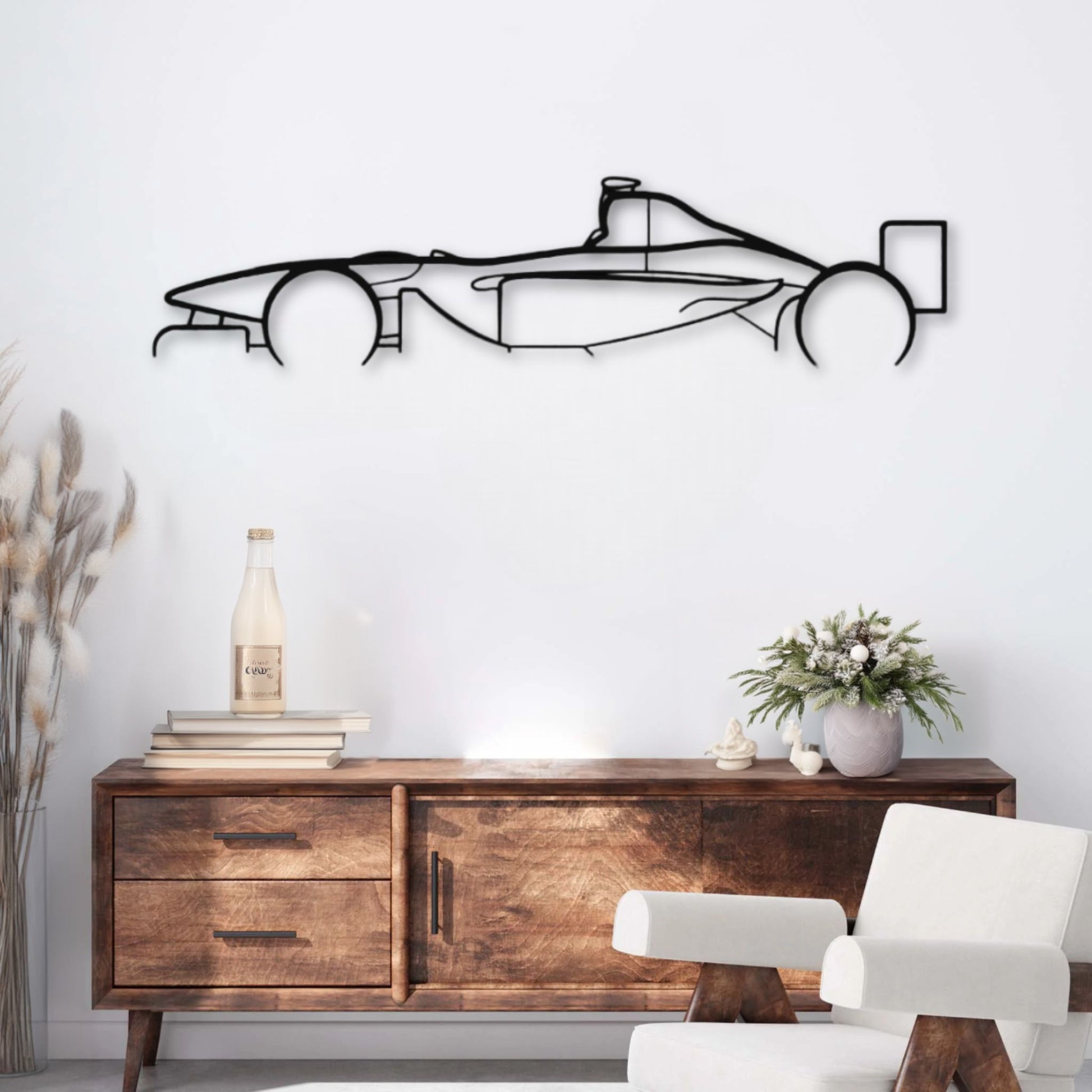 Décoration murale métal Voiture Lola B02/50 PrecisionMetal