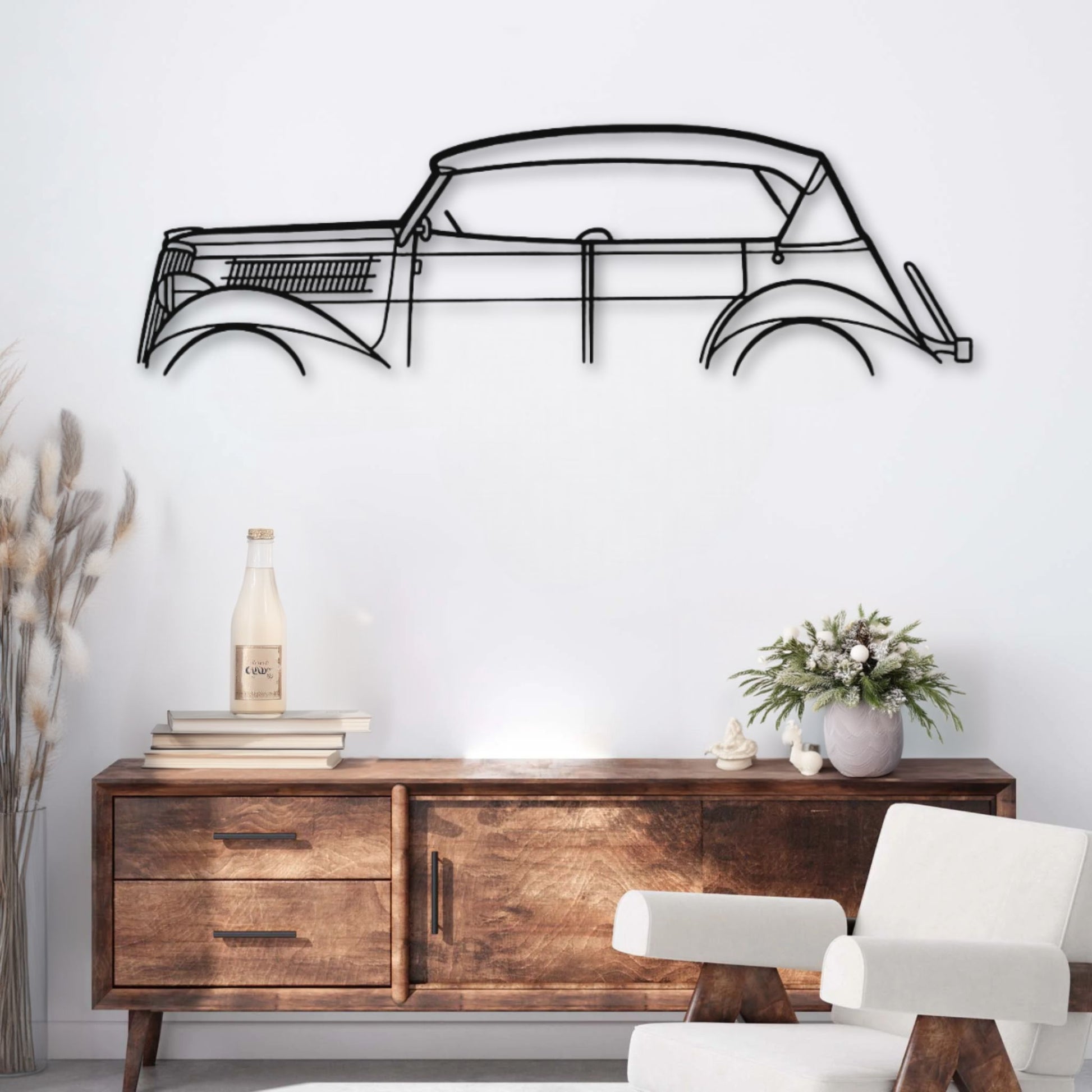 Décoration murale métal Voiture Phaeton (1930) PrecisionMetal