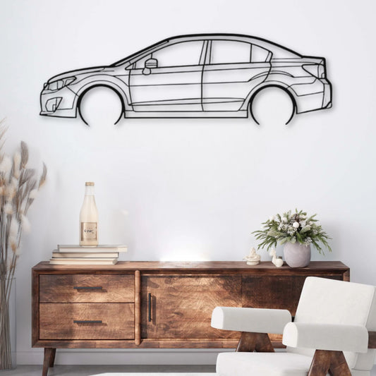 Décoration murale métal Voiture Subaru Impreza Sedan (2015) PrecisionMetal