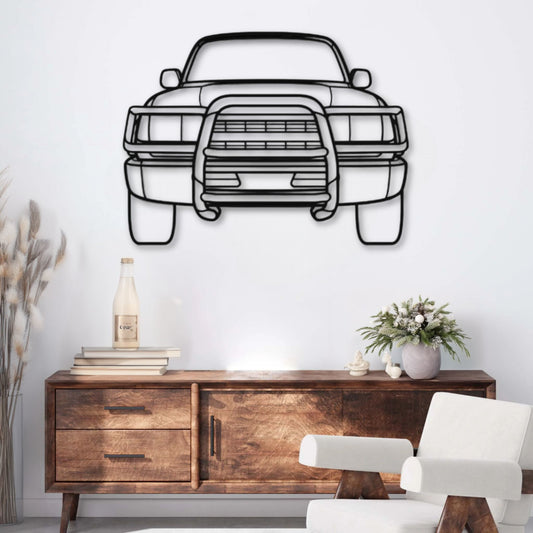 Décoration murale métal Voiture Toyota Land Cruiser HDJ80 PrecisionMetal