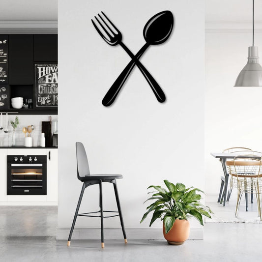Décoration Murale Murs de Cuisine PrecisionMetal